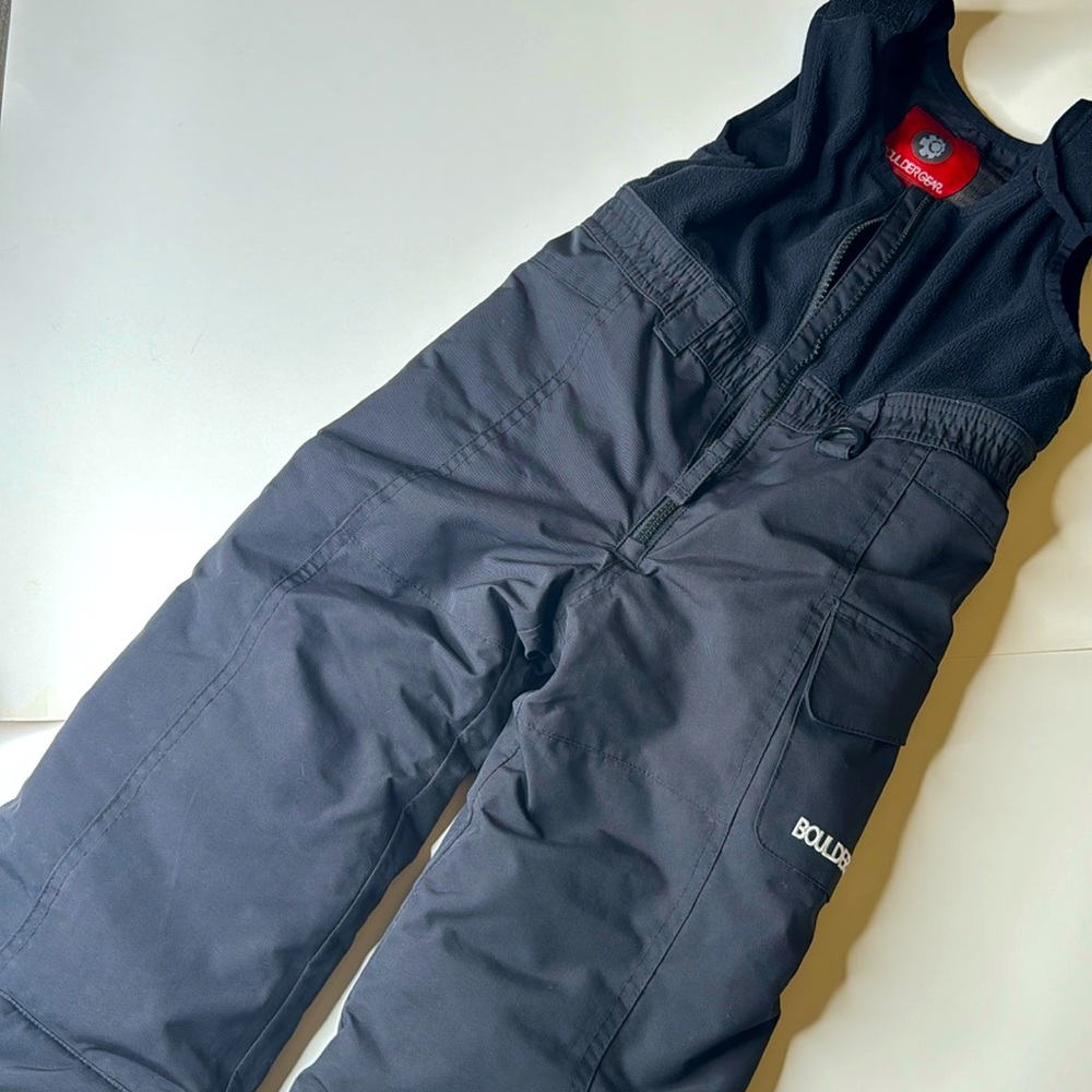 Black kids Snow Bib